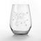 Let it Snow Reindeer 15oz. Engraved Stemless Wine Glass
